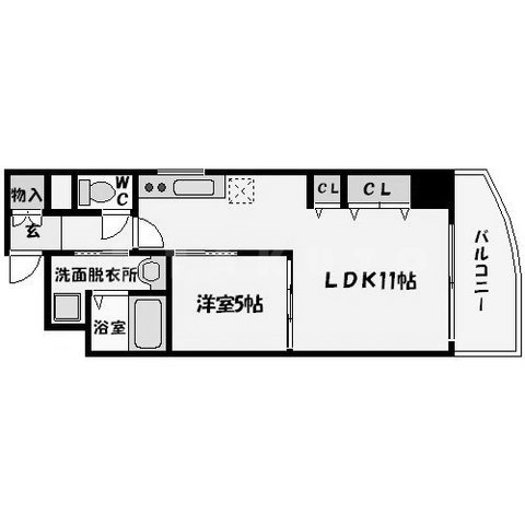 物件○○の間取り図