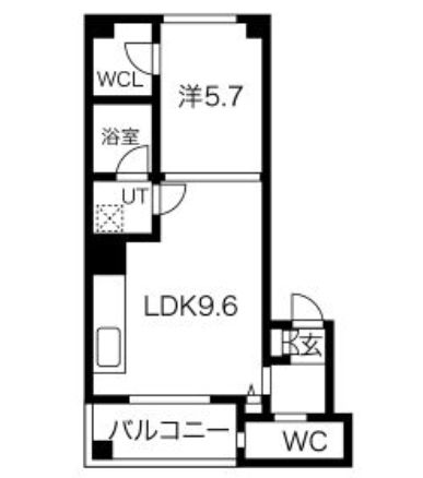 物件○○の間取り図