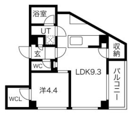 物件○○の間取り図