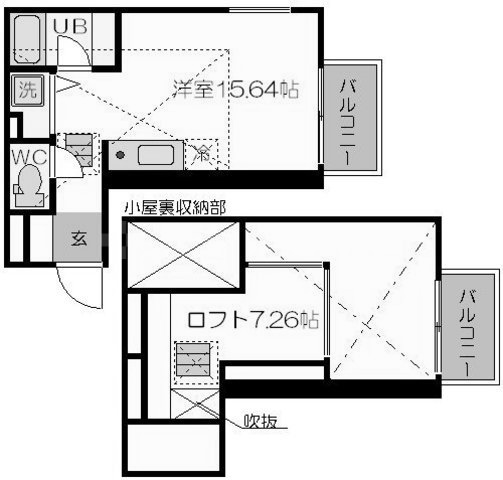 物件○○の間取り図