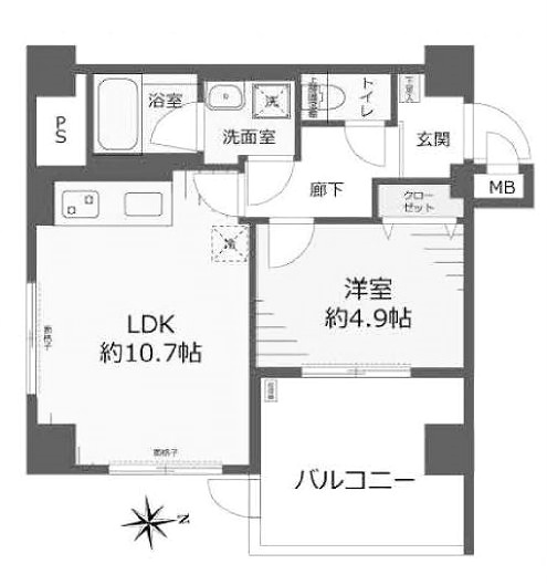 物件○○の間取り図