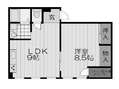 物件○○の間取り図