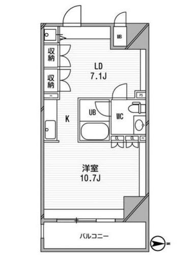 物件○○の間取り図