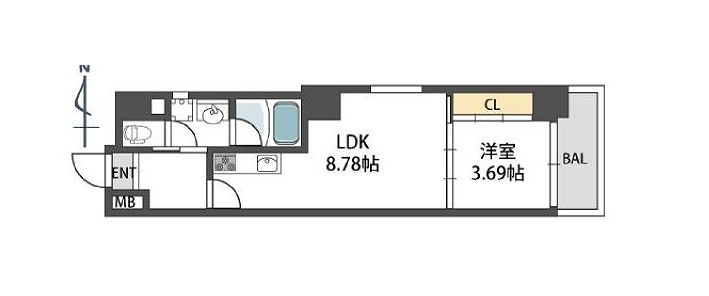 物件○○の間取り図