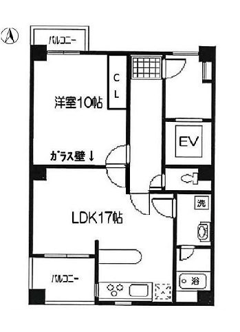 物件○○の間取り図