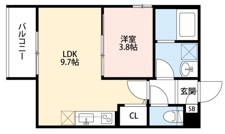 物件○○の間取り図