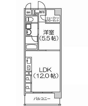 物件○○の間取り図