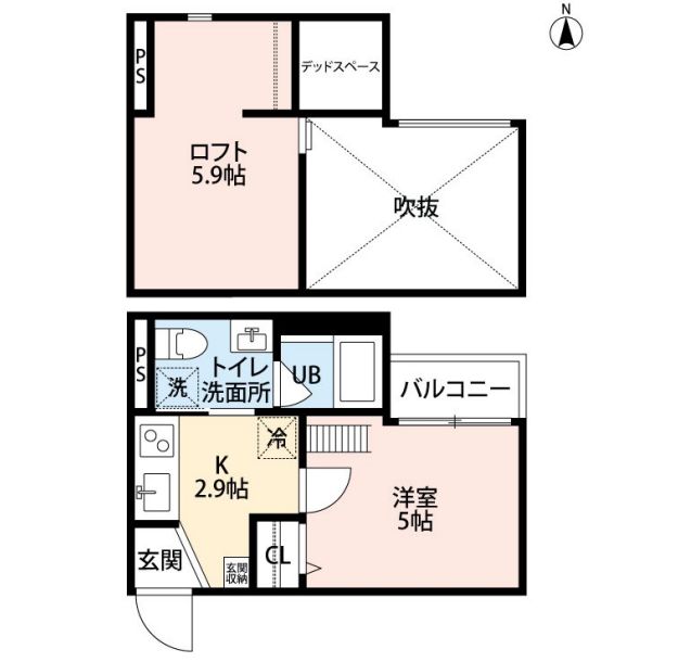 物件○○の間取り図