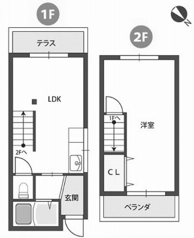 物件○○の間取り図