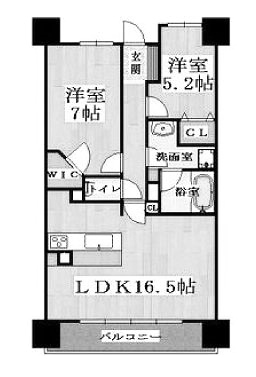 物件○○の間取り図