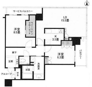 物件○○の間取り図