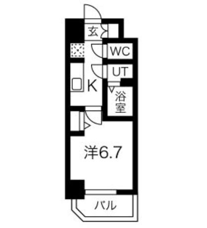 物件○○の間取り図