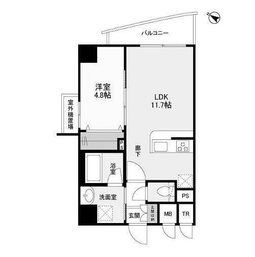 物件○○の間取り図