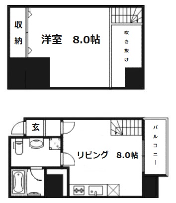 物件○○の間取り図