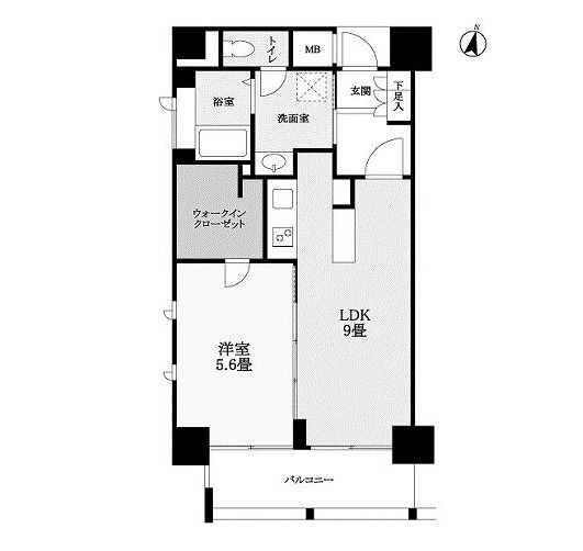 物件○○の間取り図