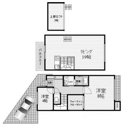 物件○○の間取り図