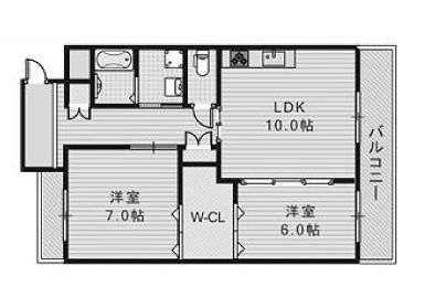 物件○○の間取り図