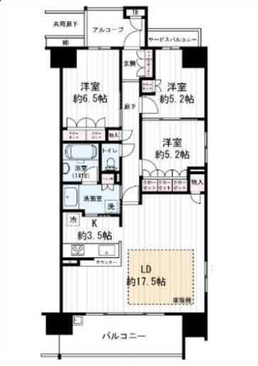 物件○○の間取り図