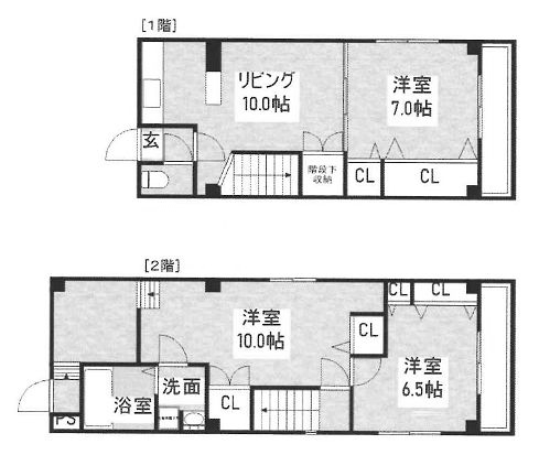 物件○○の間取り図