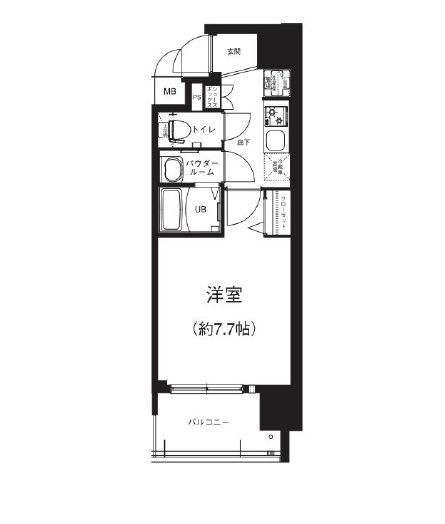 物件○○の間取り図