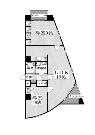 物件○○の間取り図