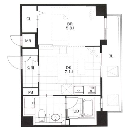 物件○○の間取り図