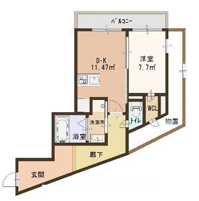 物件○○の間取り図