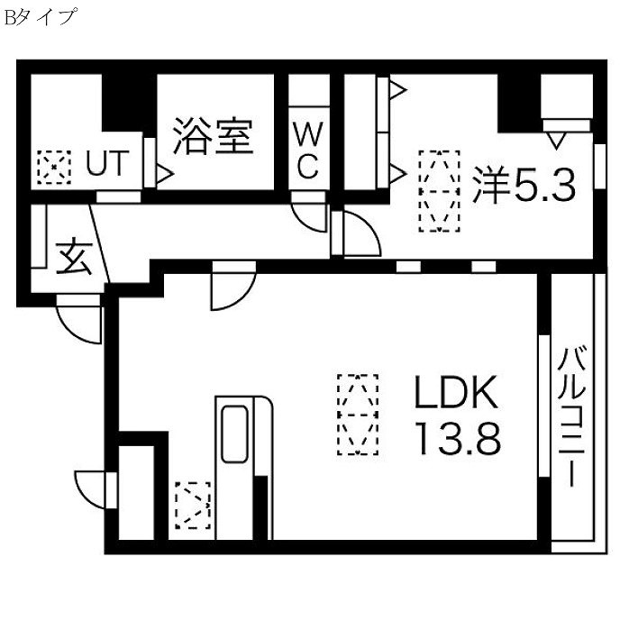 物件○○の間取り図