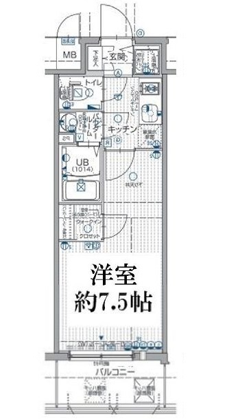 物件○○の間取り図