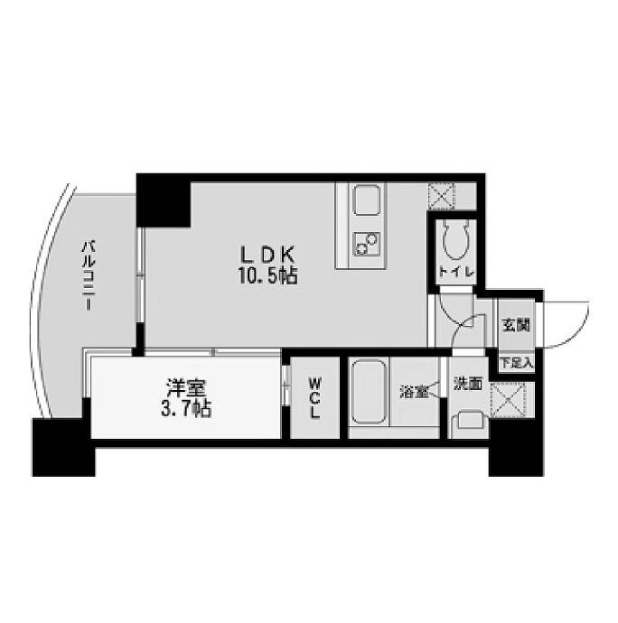 物件○○の間取り図