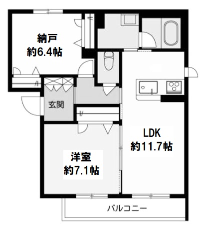 物件○○の間取り図