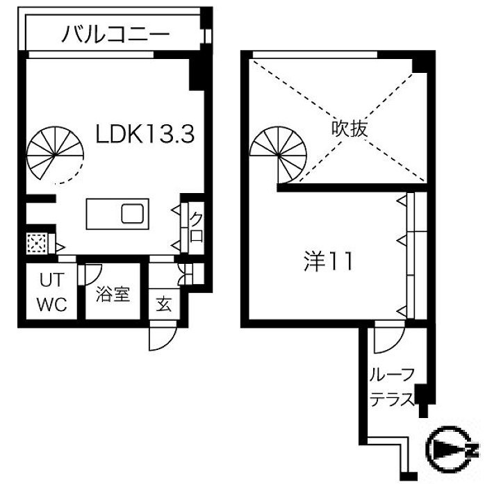 物件○○の間取り図