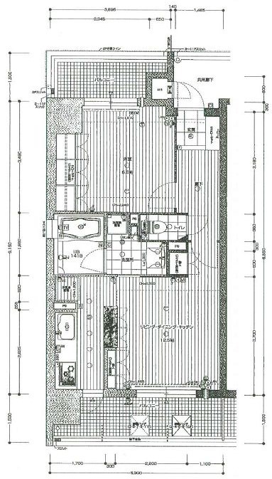 物件○○の間取り図