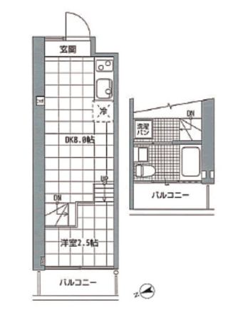 物件○○の間取り図