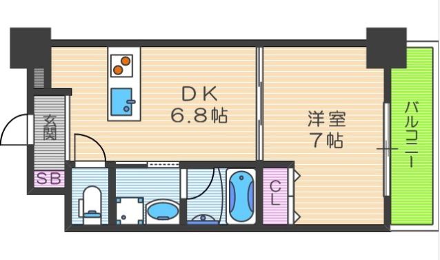 物件○○の間取り図