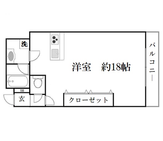 物件○○の間取り図