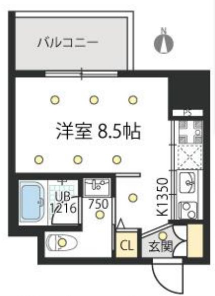 物件○○の間取り図