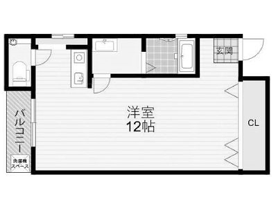 物件○○の間取り図