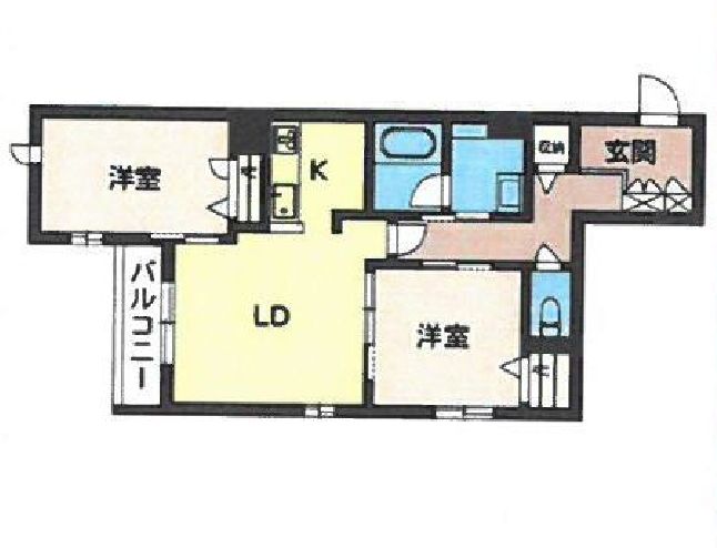 物件○○の間取り図