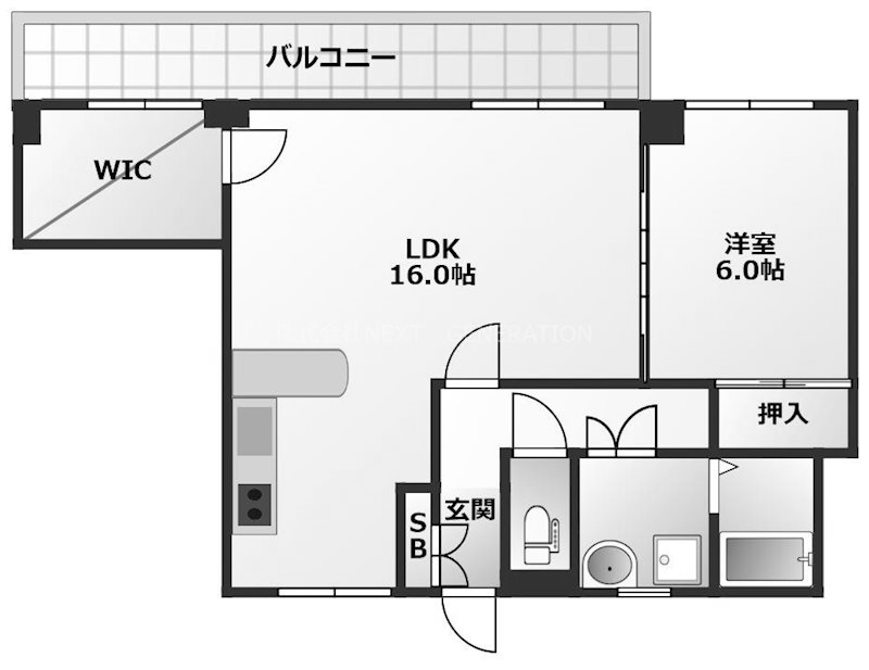 物件○○の間取り図