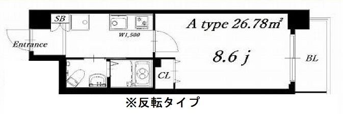 物件○○の間取り図