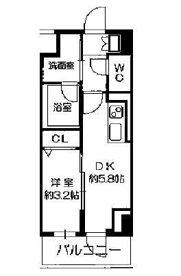 物件○○の間取り図