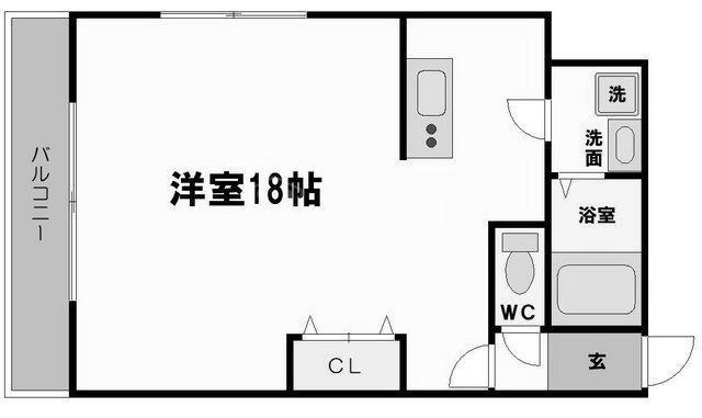 物件○○の間取り図