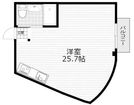 物件○○の間取り図