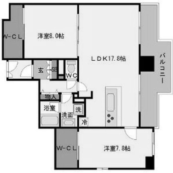 物件○○の間取り図