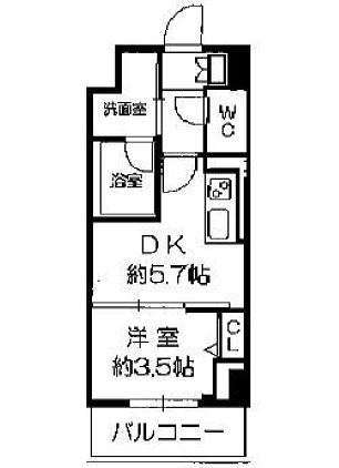 物件○○の間取り図