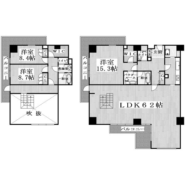 物件○○の間取り図