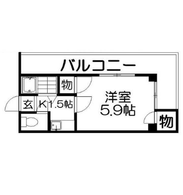 物件○○の間取り図