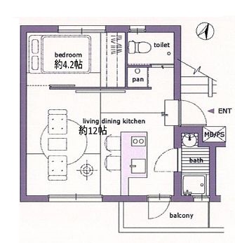 物件○○の間取り図