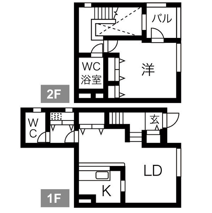 物件○○の間取り図